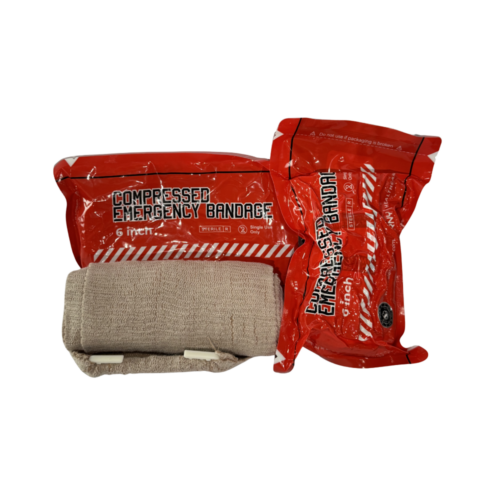 Compressed Emergency Bandage