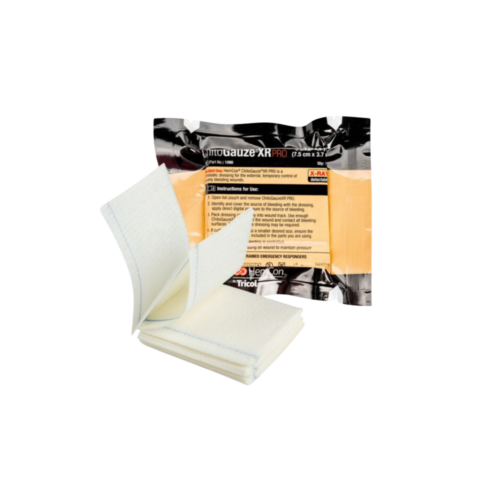 Hemostatic Z-folded Gauze